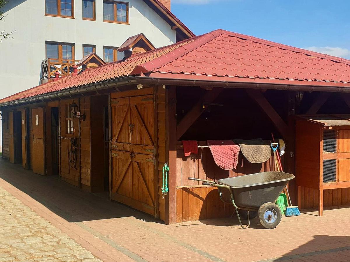 Osrodek Agroturystyczny Zacisze Villa Giewartów Exterior foto